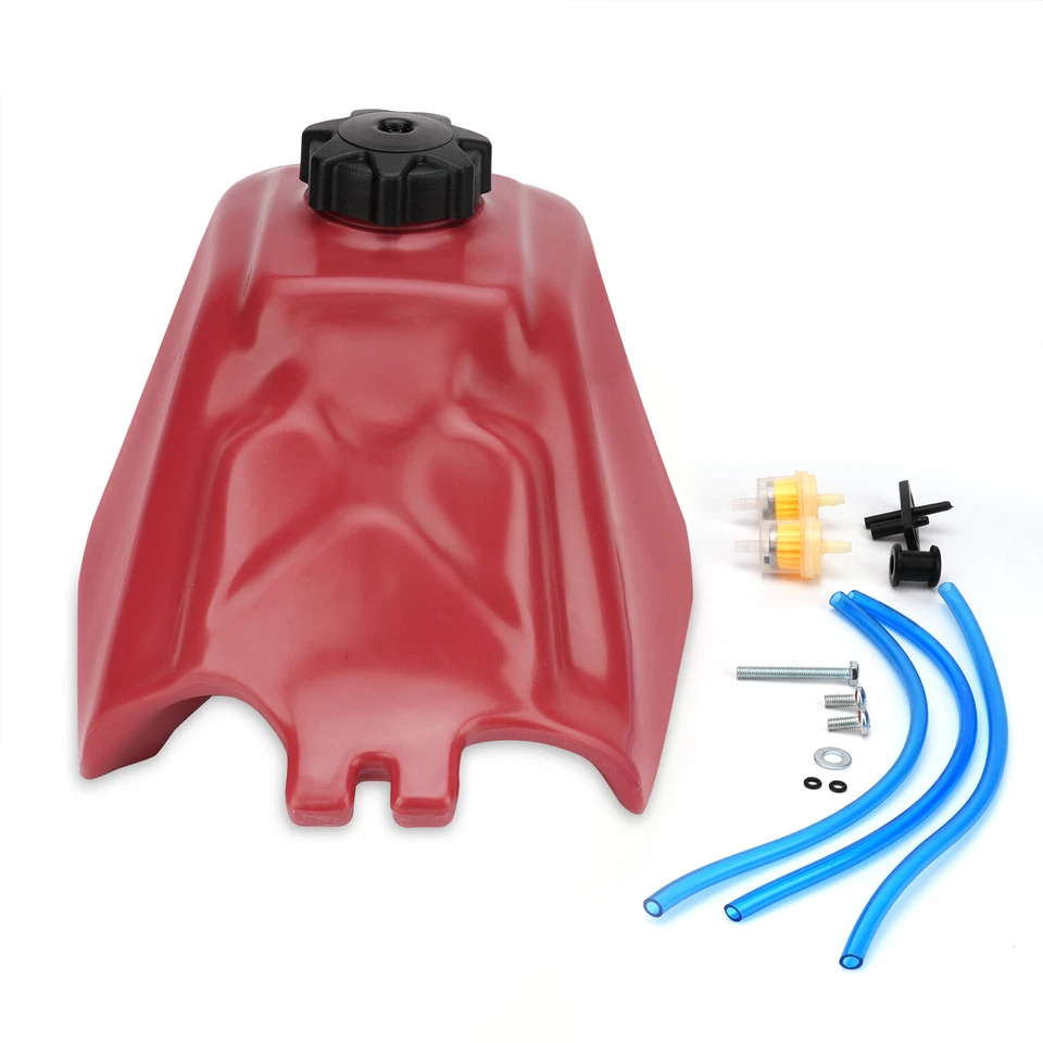 Tanque de combustible de gasolina para Honda 1985 1986 TRX125 Fourtrax 125 rojo Foto 1 de 4