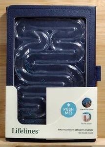 Lifelines Find Your Path Sensory Journal - 160 Ruled Pages - BLUE - NEW - Picture 1 of 6