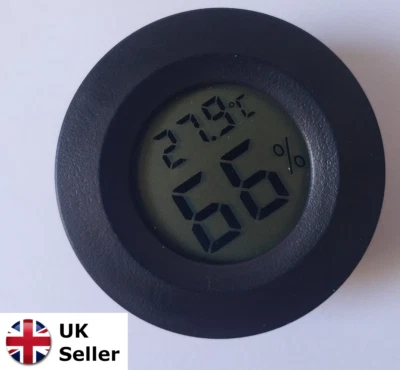 Mini LCD Digital Thermometer / Hygrometer : Temperature and Humidity detector - Image 1 of 3