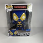 Funko Pop! Marvel Deadpool 548 Blue/Yellow X-Men Outfit With Gun 10in NEW IN BOX