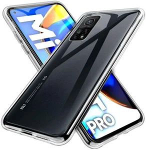 COVER CUSTODIA PER XIAOMI MI 10T PRO 5G TRASPARENTE TPU MORBIDA ULTRASLIM - Imagen 1 de 8