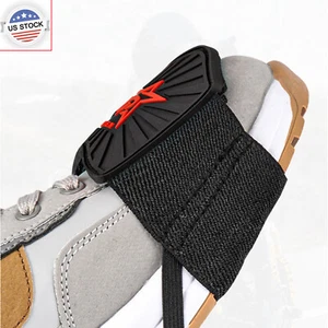 Men Motorcycle Gear Shift Shoe Protector Guard Boot Cover Shifter Protective Pad - Foto 1 di 8