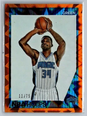 2016-17 Panini NBA Hoops Orange Explosion /75 Jeff Green #34 - Image 1 of 2