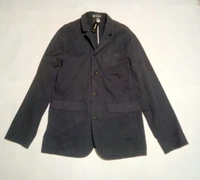 Nueva chaqueta Express con botones azul talla pequeña para hombre nueva con etiquetas Foto 1 de 4