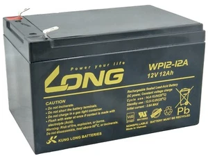 LONG Akku 12V 12Ah F2 (WP12-12A) Blei-Gel AGM - Photo 1/1