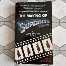 THE MAKING OF SUPERMAN THE MOVIE (1st,1978) Petrou, Christopher Reeve TIE-IN