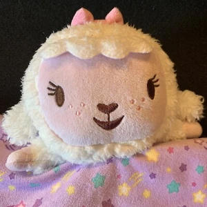 Disney Cordero Oveja Lovey 12" Peluche Animal Bebé Juguete Manta Rosa - Imagen 1 de 5