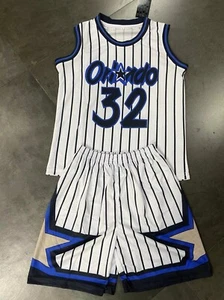 Kids Basketball Jersey & Shorts Set (Orlando Style #32) - kids Sport Outfit - Picture 1 of 8