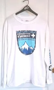NUEVA CAMISETA MANGA LARGA GRANDE SIN ETIQUETAS DISNEY'S ANIMAL KINGDOM EXPEDITION EVEREST - Imagen 1 de 5