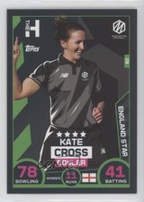 2021 Topps Cricket Attax The Hundred England Star Kate Cross #82