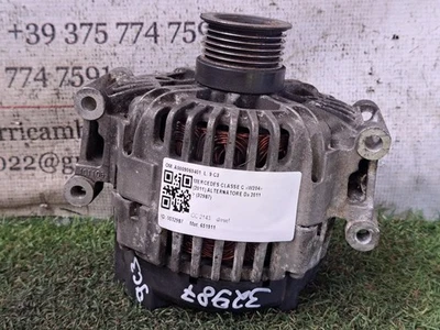 ALTERNATORE PER MERCEDES Classe C Berlina W204 2° Serie A0009060401 651911 dies - Immagine 1 di 4