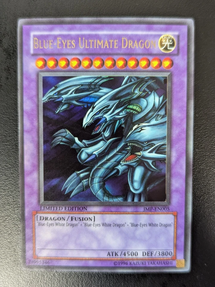 Blauäugiger ultimativer Drache JMP-EN005 Ultra Rare EN NM YUGIOH - Bild 1 von 1