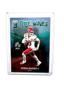 2025 Donruss Elite Patrick Mahomes II Title Waves Insert #1 🔥 - Bild 1 von 2