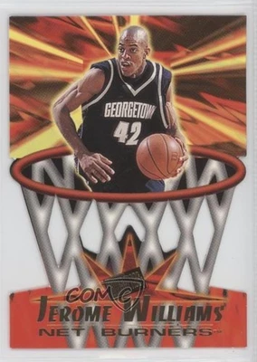 1996 Press Pass Net Burners Jerome Williams #NB21 Rookie RC - Image 1 of 2