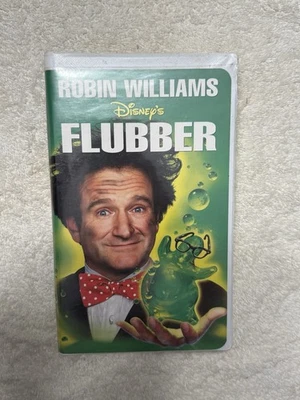 Flubber (VHS Tape, 1998 Disney) - Movie Starring Robin Williams - Image 1 of 3
