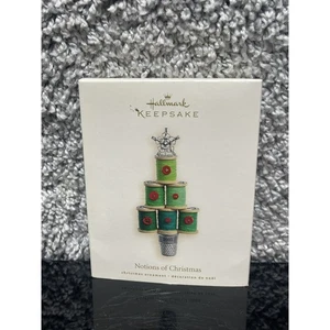 2007 Hallmark Andenken Ornament Begriffe Weihnachten Nähen Thema Wohndeko Neu - Bild 1 von 8