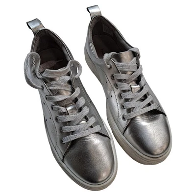 FilipeShoes Sneaker Basse Donna Argento Casual (EU 40) - Immagine 1 di 4