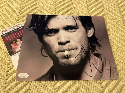 John Cougar Mellencamp Signed 8 X 10 Photo JSA Authentication COA Cover