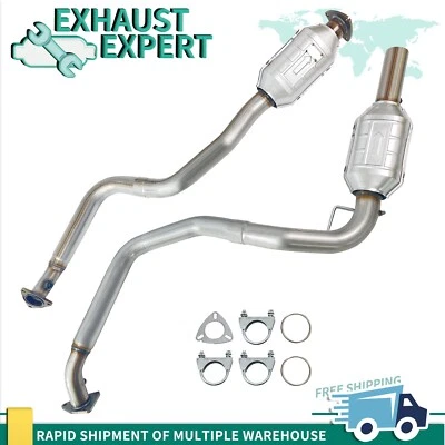 2x Catalytic Converter for 2003-2005 Chevrolet Express 2500/3500 4.8L/6.0L - Image 1 of 4