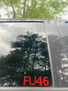 FU46 ANTI BIDEN Decal - Vinyl Bumper Window Sticker TRUMP MAGA Patriotic - Picture 1 of 2