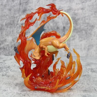 Action Figure Pokémon Charizard Evolution 21cm Statua Da Collezione Anime Manga - Immagine 1 di 4