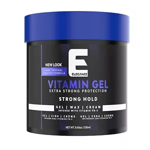 Elegance Hair Gel Vitamin E 8.5 oz (3Pack) - Picture 1 of 3