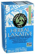 Triple Leaf Tea Chinese Medicinal Tea-Herbal-Laxative 20 Bag
