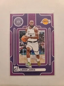 2023-24 Donruss Hardwood Masters LeBron James #8 púrpura prueba de prensa LA Lakers - Imagen 1 de 2