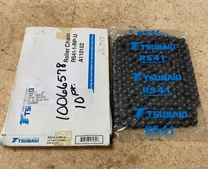 CADENA DE RODILLOS REMACHADA TSUBAKI RS41-1-RP-U 10' 240 ESLABONES NUEVA - Imagen 1 de 2