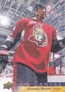 ALEXANDRE BURROWS 2017-18 17-18 UPPER DECK 1 CANVAS PARALLEL #C62 OTTAWA - Picture 1 of 1