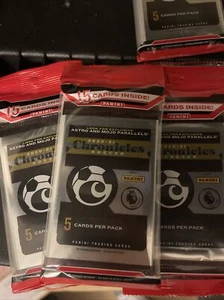 2020-21 Panini Chronicles Premier League Soccer 3 Fat Cello Packs Sealed Lot - Picture 1 of 2