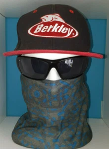 facesock bandana blue/brown camping,fishing,motorbike,ski mask,hiking face cover - Picture 1 of 5