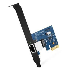 UGREEN LAN Gigabit PCI Express Network Adapter Card 1000Mbps Low Profile WIN10 - Picture 1 of 7