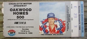Vintage 1988 Nascar Charlotte 500 Rusty Wallace Win - Bild 1 von 2