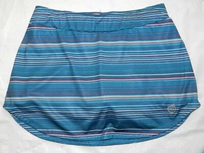 Mujer SHORT Rayas (Pantalones Cortos Bajo Falda) K-SWISS Talla PEQUEÑA (bf18) Foto 1 de 4