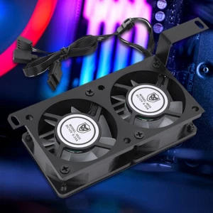 Low Noise Cooling Fan 1000-3000RPM 5V for DDR/DDR2/DDR3/DDR4/DDR5 (Black) - Afbeelding 1 van 12