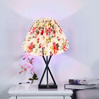 Cloth Light Shade Lamp Wall Decor Pleated Lampshade Flowers Round
