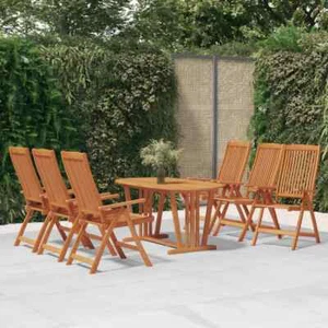 Gartenmöbel Holz Eukalyptus Gartengarnitur Sitzgruppe mehrere Auswahl vidaXL - Bild 1 von 20