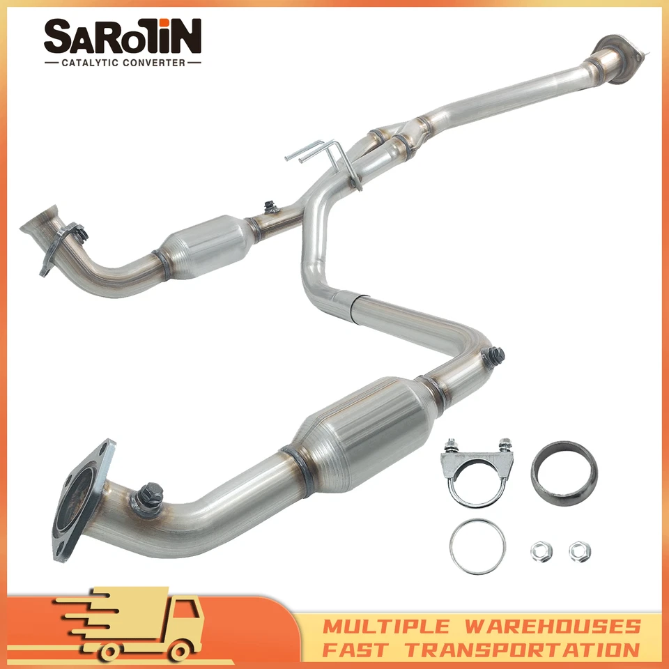 Set Catalytic Converter 2003 - 2005 For GMC Savana 1500 2500 4.3L 5.3L Foto 1 de 4