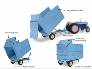 Trailer With Additional Sides For Silage 1:32 Model 6230 UNIVERSAL HOBBIES - Picture 1 of 1