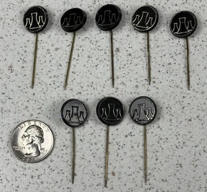 Lot of 8 Staatsmijnen State Mines Dutch VTG Stick Pin Badge Pins #49500 - Picture 1 of 7