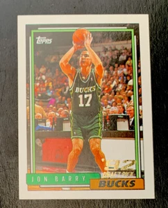 1993 TOPPS GOLD #348 JON BARRY ROOKIE NBA BASKETBALL CARD - Picture 1 of 2