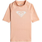 Roxy Girls Whole Hearted Short Sleeve Upf 50 Surf Rash Vest Guard T-Shirt Top
