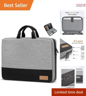 Funda para portátil resistente al agua 11-17" 4 capas protección estuche de transporte Foto 1 de 4