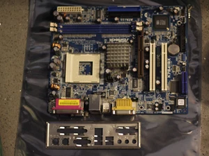 ASROCK K7S41GX 1.04 Gniazdo A 462 Płyta główna AGP PCI IDE FDD VGA audio - Zdjęcie 1 z 17