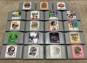 【Lot 20 set】Nintendo 64 N64 Game soft Software random Junk Japanese From Japan - Picture 1 of 2