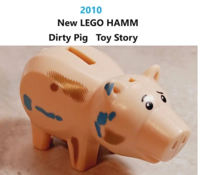 Nuevo LEGO HAMM Toy Story Cerdo Sucio Sucio Sucio Manchas SOW Granja Animal Banco ENCHUFE SÍ Foto 1 de 2