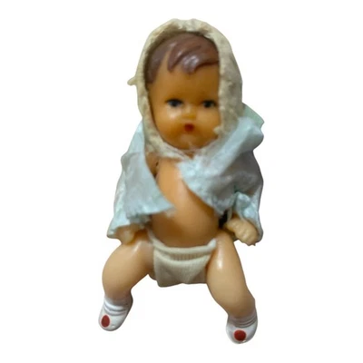 Casa de muñecas miniatura bebé muñeca Shackman Hong Kong vintage. Foto 1 de 3