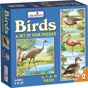 (CRE0778) - *** Creative Puzzles - Bird (4 Puzzles)-2 - Bild 1 von 1