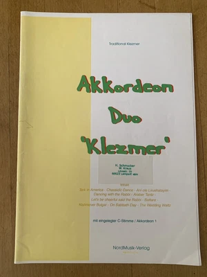 Akkordeon Duo Klezmer ~ Akkordeon - Image 1 of 3